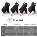 Workout Gloves for Men Women Weight Lifting Half Finger Glove with Wrist Wrap for Gym Sport Training Bicycle Motorcyclist Glove